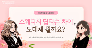 스웨디시 딥티슈 차이, 도대체 뭘까요?