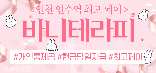 인천 연수동 [바니테라피] ✌️스웨디시 마사지✌️관리사님 구해용✌️ㅣ인천…
