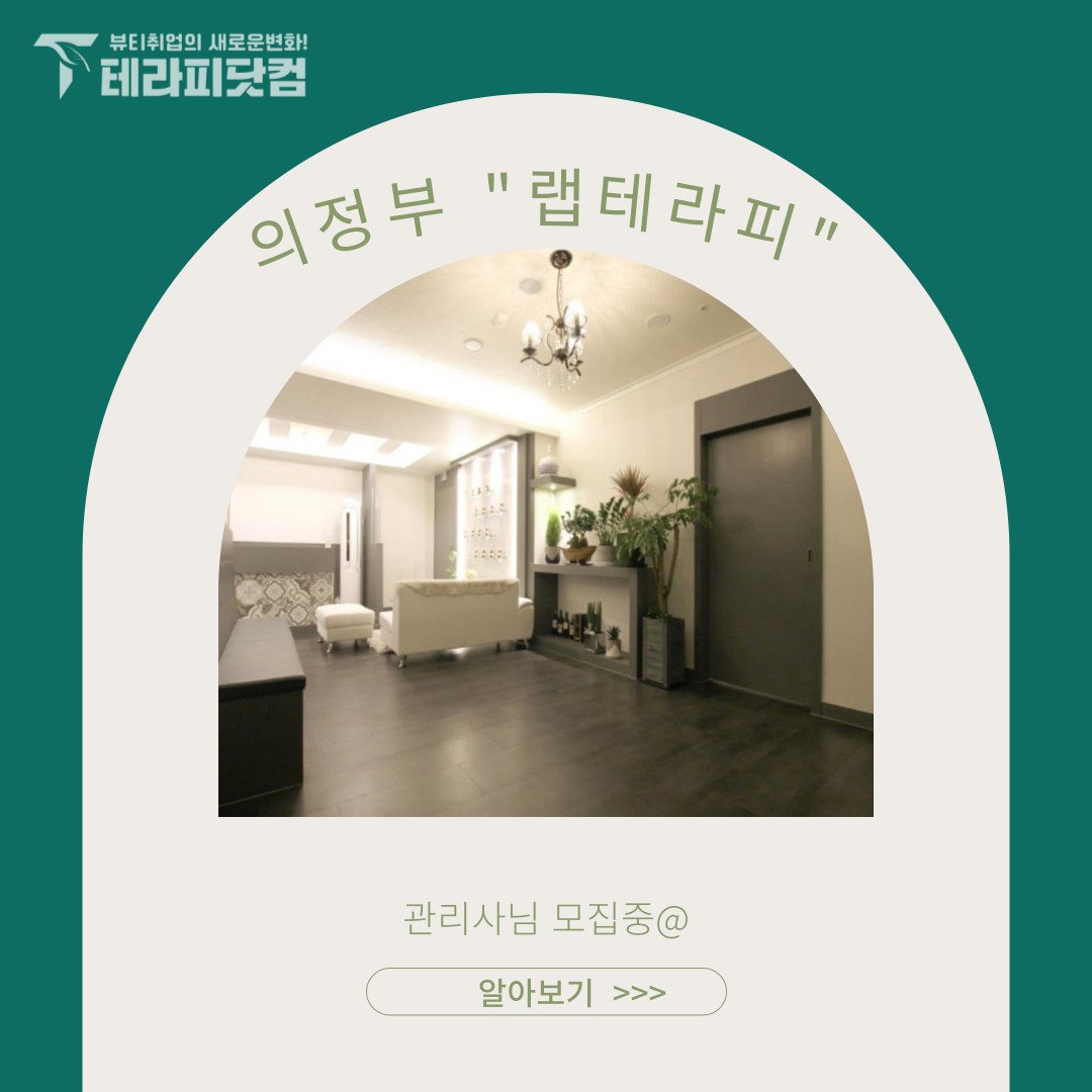 의정부 민락동 [랩테라피] 마사지구인구직 인스타 포스팅